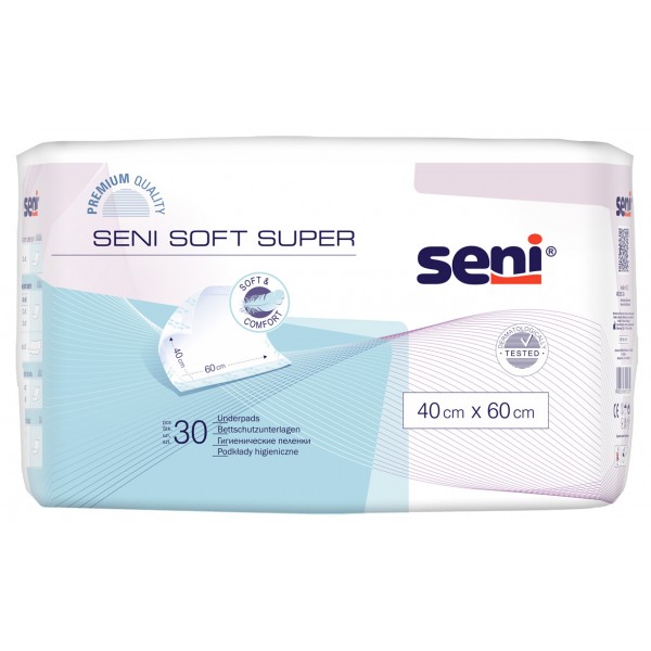 Seni Soft Super 60X40 cm 30psc